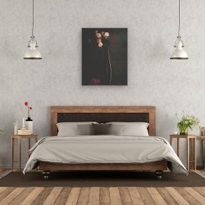 Tablou canvas - Floare, Vaza, Trandafir, 60 x 75 cm - Img 3
