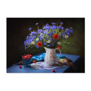Tablou Canvas - Flori, Cirese, Natura, Primavara, 30 x 40 cm