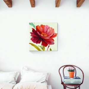 Tablou canvas flori lalele vintage 60x60 cm