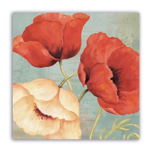Tablou Canvas - Flori, Primavara, Papadii, Vintage, 60 x 60 cm