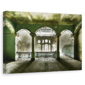 Tablou canvas - Frumusete Bolnava, Vechi, Arhitectura, Suferind, Abandonat, 60 x 90 cm