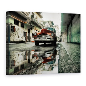 Tablou canvas - Havana, American, Havana, Vechi, Parcat, Retro, 60 x 80 cm