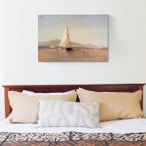 Tablou Canvas - Hudson At The Tappan Zee, 80 x 120 cm - Img 2