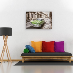 Tablou canvas - inca stralucitor, Orase si arhitectura, Havana, Cuba, Stralucitor, 60 x 90 cm - Img 2