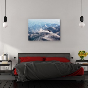 Tablou canvas - incotro?, Peisaj, Calaret, Munte, Vedere, 60 x 90 cm - Img 3