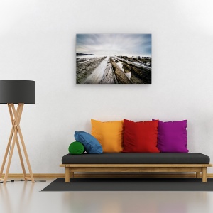 Tablou canvas - Infinit, Peisaj, Perspective, Ocean, Coasta, 80 x 120 cm - Img 2