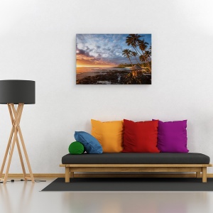 Tablou canvas - Intoarcerea In Paradis, Samoa, Paradis, Lefaga, Plaja, Tropicale, 60 x 90 cm - Img 2