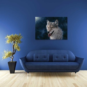 Tablou Canvas - Lup, 75 x 100 cm - Img 2