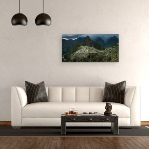 Tablou canvas - Machu Picchu, Peru, Urubamba, Cusco, 50 x 100 cm - Img 2