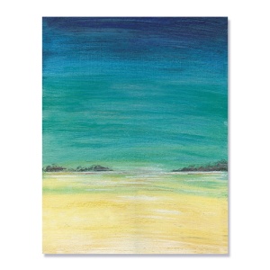 Tablou Canvas - Mare, Valuri, Plaja, Nisip, Vara, 60 x 75 cm