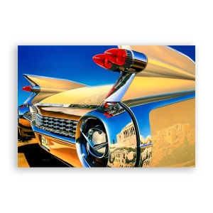 Tablou Canvas - Masina, Retro, Oldtimer, Cadillac, Eldorado, 80 x 120 cm
