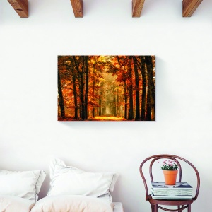 tablou decorativ natura toamna pe canvas 80x120 cm