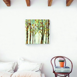 Tablou decorativ canvas natura cu peisaj de toamnă în pădure