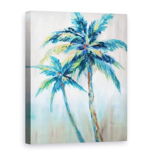 Tablou canvas - Natura, Planta, Palmier, Modern, Colorat, Pictura, 75 x 100 cm