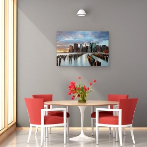 Tablou canvas - Nyc Skyline, New York, Poli, Rau, Apa, 60 x 90 cm - Img 4