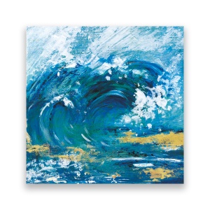 Tablou Canvas - Ocean, Val, Abstract, 60 x 60 cm