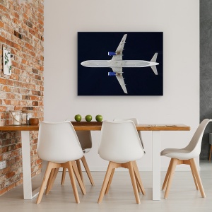 Tablou canvas - Onurair, Companie Aeriana, Avion, Aviatie, Airbus, Cer, 60 x 80 cm - Img 4
