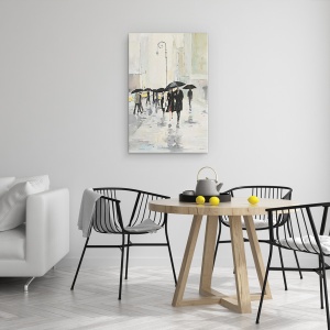 Tablou canvas - Oras in ploaie, 40 x 60 cm - Img 4