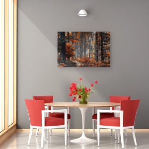 Tablou canvas - Pictand Padurea, 60 x 90 cm - Img 4