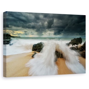 Tablou canvas - Pigtail, Plaja, Mare, Peisaj Marin, Val, Strop, 60 x 90 cm