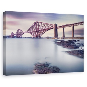 Tablou canvas - Podul Feroviar Forth, Trecere, Edinburgh, Reper, 60 x 90 cm