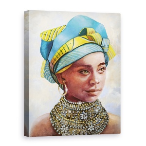 Tablou canvas - Portret African 1, 60 x 80 cm
