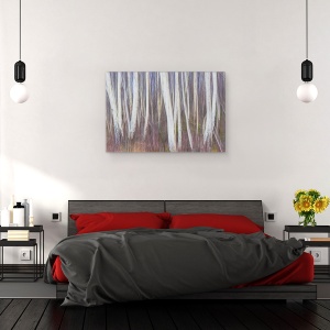 Tablou canvas - Povesti Adevarate, Flandra, Belgia, Padure, Mesteacan, Copaci, 40 x 60 cm - Img 3