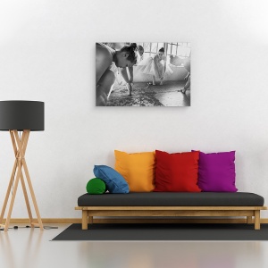 Tablou canvas - Pregatirea Dansatorilor De Balet, Performanta, Dansatori, Imbracaminte, 80 x 120 cm - Img 2