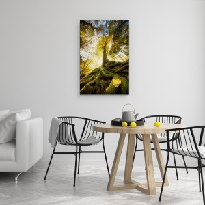 Tablou canvas - Ramas Bun De La O Frunza, Padure, Copac, 40 x 60 cm - Img 4