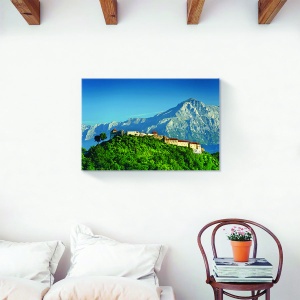 Tablou decorativ peisaj pădure din Râșnov imprimat pe canvas