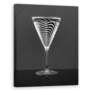 Tablou canvas - Reflectie, Reflectie, Difractie, Sticla, Natura Moarta, Bea, 60 x 75 cm