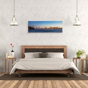 Tablou canvas - San Francisco, Oras, America, SUA, Amurg, Zori De Zi, 30 x 90 cm - Img 3