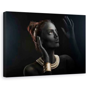 Tablou canvas - Sofia, Portret, Colier , Bijuterii, Femeie, 80 x 120 cm