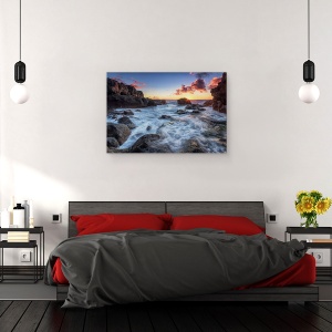 Tablou canvas - Stanci In Lumina Soarelui, Peisaj, 60 x 90 cm - Img 3