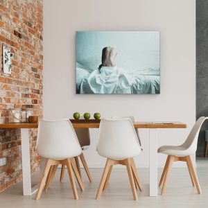 Tablou canvas - Stare De Spirit, Pasiune, Stare De Spirit, Emotie, Sentiment, Pat, 50 x 70 cm - Img 4