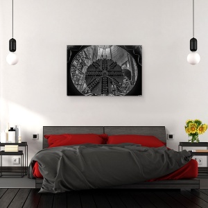 Tablou canvas - Subteran, Tunel, Constructie, Industrie, 80 x 120 cm - Img 3