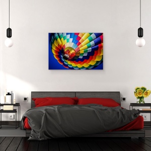 Tablou canvas - Sus Si Departe In Colorado, Balon, Culoare, 40 x 60 cm - Img 3