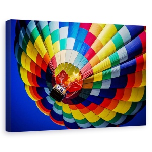 Tablou canvas - Sus Si Departe In Colorado, Balon, Culoare, 80 x 120 cm