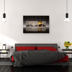 Tablou canvas - Teascape, Ceai, Restaurant, Alimente, Repetitie, Opozitie, 40 x 60 cm - Img 3