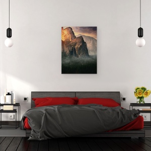 Tablou canvas - Toamna In Yosemite, Peisaj, California, Statele Unite Ale Americii, Calatorie, 60 x 80 cm - Img 3