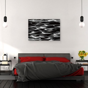 Tablou canvas - Valea Mortii, Peisaj, Desert, Valuri, Model, 80 x 120 cm - Img 3