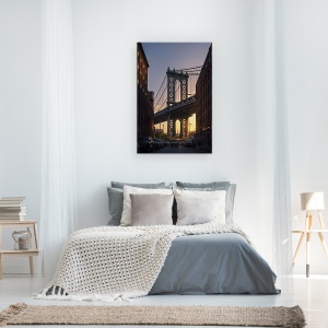 Tablou canvas - Vedere, Podul Brooklyn, Vedere, New York, Iconic, Faimos, 60 x 90 cm - Img 3