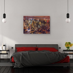 Tablou canvas - Viata de noapte, Orase si arhitectura, Sua, Manhattan, New York, 80 x 120 cm - Img 3