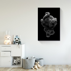Tablou canvas abstract fluid în nuanțe de alb