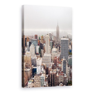 Tablou canvas - Zi Cetoasa In Manhattan, New York, Statele Unite Ale Americii, 60 x 90 cm