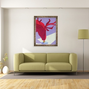 Tablou inramat - A. Richard Allen - Cerb, 2010, 60 x 80 cm - Img 2