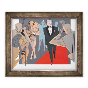 Tablou inramat - A.Richard Allen - Covor rosu, 2009, 70 x 85 cm