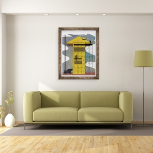 Tablou inramat - A. Richard Allen - Crestere economica, 2010, 60 x 80 cm - Img 2
