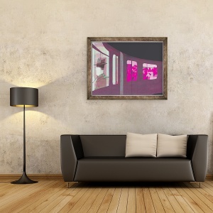 Tablou inramat - A. Richard Allen - Trenul O, 2016, 60 x 80 cm - Img 2