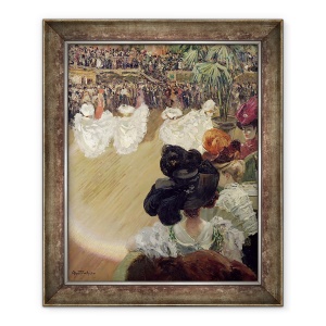Tablou inramat - Abel-Truchet - Quadrille la Bal Tabarin, 50 x 60 cm